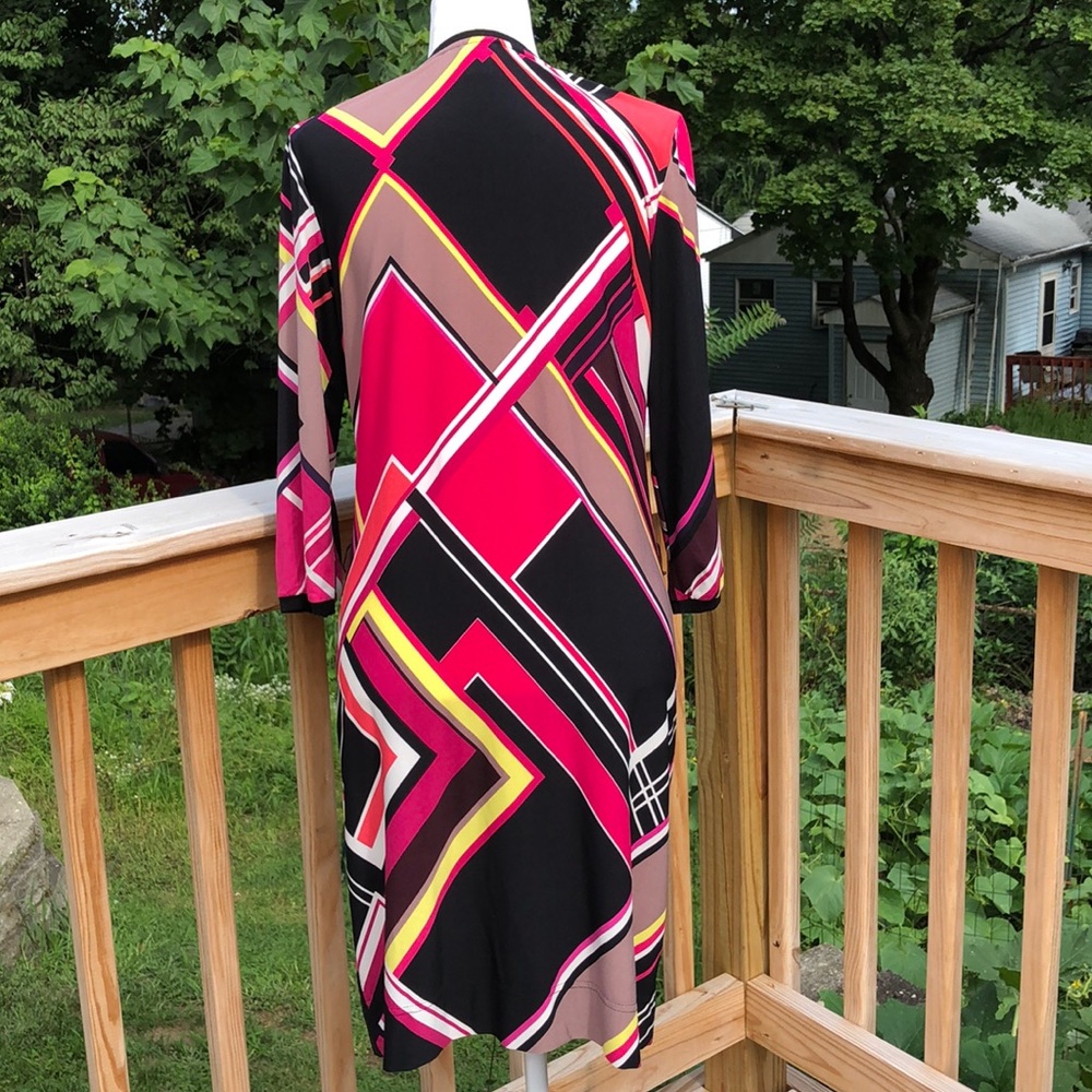 Cache Colorblock Button Front Dress - image 5